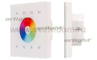 Панель Sens SR-2820B-AC-RF-IN White (220V,RGBW,1 зона) (Arlight, IP20 Пластик, 3 года) Arlight 21038