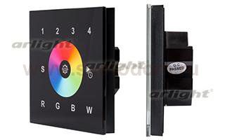 Панель Sens SR-2812-IN Black (12-24V,RGBW,DMX,4зоны) Arlight 21043