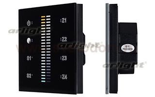Панель Sens SR-2830B-AC-RF-IN Black (220V,MIX+DIM,4зоны) (Arlight, IP20 Пластик, 3 года) Arlight 21062