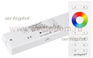 Контроллер SR-2839W White (12-24 В,240-480 Вт,RGBW,ПДУ сенсор)) (Arlight, IP20 Пластик, 1 год) Arlight 21096