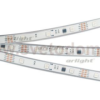 Лента SPI-5000P-5060-30 12V Cx3 RGB-Auto (12mm, 6.5W, IP66) Arlight 021228(1)