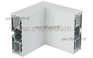 Угол S2-WALL-X2-H128-L90N внутренний (Arlight, Металл) Arlight 21288
