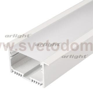 Профиль с экраном SL-LINIA62-F-2500 WHITE+OPAL Arlight 21374