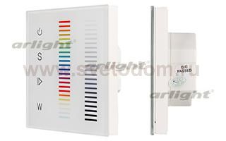 Панель Sens SR-2834RGBW-AC-RF-IN White (220V,RGBW,1 зона) (Arlight, IP20 Пластик, 3 года) Arlight 22196