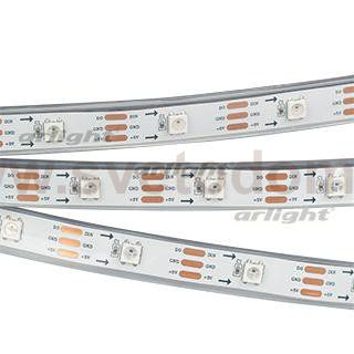 Лента SPI-5000P-AM 5V RGB (5060, 150 LED x1, 2812) Arlight 22204