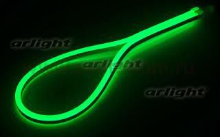 Образец Гибкий неон ARL-CF2835-Mini-24V Green (16x8mm)-0.9m Arlight 22215