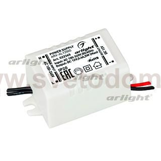 Блок питания ARV-AL12005 (12V, 0.42A, 5W) Arlight 22365