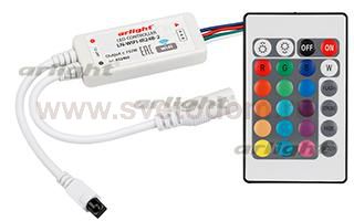 Контроллер LN-WIFI-IR24B-2 (12-24V, 72-144W, ПДУ 24кн, RGB) Arlight 22403