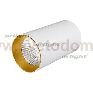 Светильник накладной SP-POLO-R85-1-15W Day White 40deg (White, Gold Ring) (Arlight, IP20 Металл, 3 года) Arlight 22941