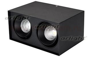 Светильник SP-CUBUS-S100x200BK-2x11W Warm White 40deg Arlight 23085