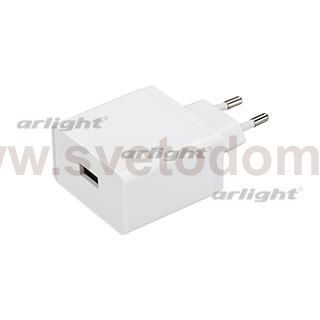 Блок питания ARDV-24-5V-USB FAST (Quick Charge, 3A, 24W, White) Arlight 23248