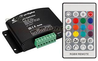 Аудиоконтроллер VT-S14-4x4A (12-24V, ПДУ Карта 24кн, RF) Arlight 23319