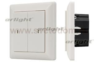 Панель Knob SR-KN0200-IN White (KNX, DIM) Arlight 23845