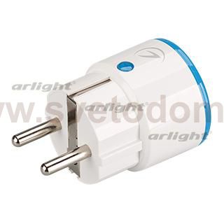 INTELLIGENT ARLIGHT Смарт-розетка ZW-7012-PLUG (100-240V, 1x10A) Arlight 23968