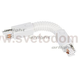 Коннектор гибкий LGD-4TR-CON-FLEX-WH (C) Arlight 24040