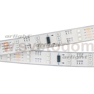 Лента SPI-5000P 12V RGB (5060, 480 LED x3,1812) Arlight 24150