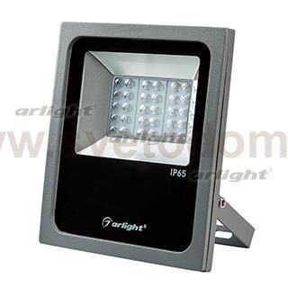 Светодиодный прожектор AR-FLAT-ARCHITECT-30W-220V Day (Grey, 50x70 deg) Arlight 24171