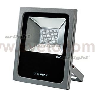 Светодиодный прожектор AR-FLAT-30W-220V Red (Grey, 120 deg) Arlight 24173