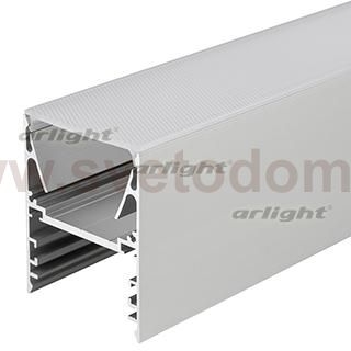 Профиль с экраном ALU-LINE-DUO-2000 ANOD+OPAL (Arlight, Алюминий) Arlight 24188