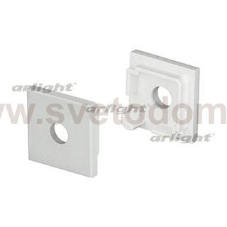 Заглушка SL-KANT-H16 SQUARE с отверстием Arlight 24485