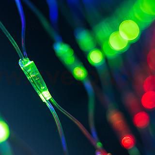 Светодиодная гирлянда ARD-NETLIGHT-CLASSIC-2000x1500-CLEAR-288LED RGB (230V, 18W) (Ardecoled, IP65) Arlight 24686