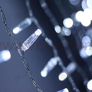 Светодиодная гирлянда ARD-CURTAIN-CLASSIC-2000x1500-CLEAR-360LED-BLINK White (230V, 60W) Arlight 24852