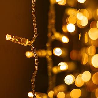 Светодиодная гирлянда ARD-CURTAIN-CLASSIC-2000x3000-CLEAR-760LED Yellow (230V, 60W) (Ardecoled, IP65) Arlight 24864