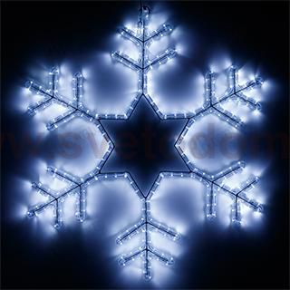 Фигура ARD-SNOWFLAKE-M4-750x750-324LED White (230V, 18W) Arlight 25307