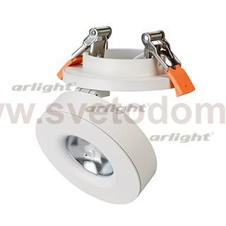 Светильник LGD-MONA-BUILT-R100-12W Warm3000 (WH, 24 deg) Arlight 25450