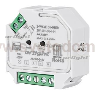 INTELLIGENT ARLIGHT Диммер ZW-601-DIM-IN (100-240V, 1x2A) Arlight 25611