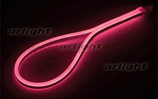 Образец Гибкий неон ARL-CF2835-Classic-220V Pink (26x15mm)-1m Arlight 25666