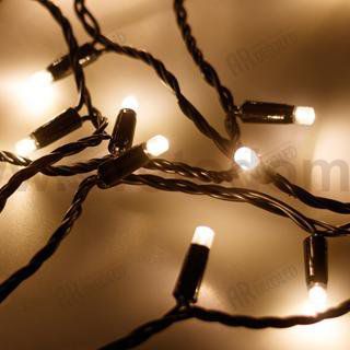 Светодиодная гирлянда ARD-STRING-PRO-10000-BLACK-100LED-FLASH WARM (230V, 7W) Arlight 25825