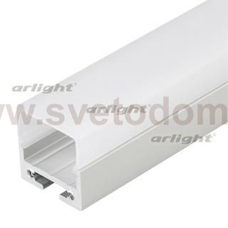 Профиль с экраном SL-LINE-2011M-2500 ANOD+OPAL SQUARE Arlight 25870
