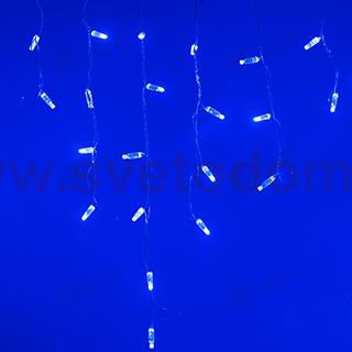 Светодиодная гирлянда ARD-EDGE-CLASSIC-2400x600-CLEAR-88LED-FLASH BLUE (230V, 6W) Arlight 26007