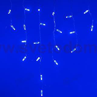 Светодиодная гирлянда ARD-EDGE-CLASSIC-2400x600-CLEAR-88LED-FLASH BLUE (230V, 6W) Arlight 26007