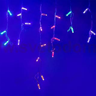 Светодиодная гирлянда ARD-EDGE-CLASSIC-2400x600-CLEAR-88LED-LIVE RGB (230V, 6W) Arlight 26008