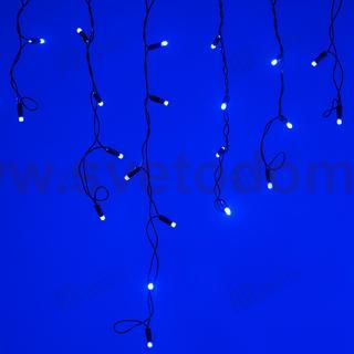 Светодиодная гирлянда ARD-EDGE-CLASSIC-2400x600-BLACK-88LED-STD BLUE (230V, 6W) Arlight 26009