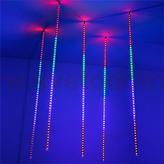 Светодиодная гирлянда ARD-ICEFALL-CLASSIC-D12-1000-5PCS-CLEAR-120LED-LIVE RGB (230V, 11W) Arlight 26056