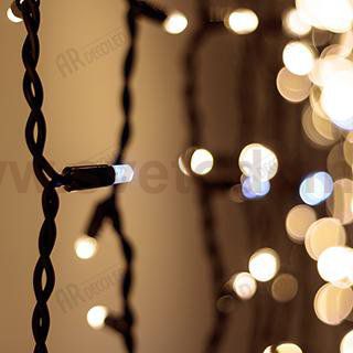 Светодиодная гирлянда ARD-CURTAIN-PRO-2000x3000-BLACK-760LED-FLASH WARM/WHITE (230V, 70W) Arlight 26059