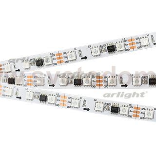 Лента SPI-5000-5060-60 12V Cx3 RGB (10mm, 14.4W, IP20) Arlight 026367(1)