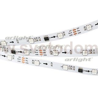 Лента SPI-5000-5060-30 12V Cx3 RGB (10mm, 7.2W, IP20) Arlight 026368(1)