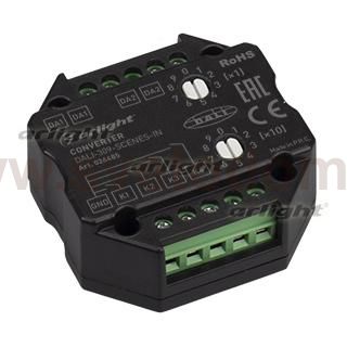 INTELLIGENT ARLIGHT Конвертер DALI-309-SCENES-IN (DALI bus) Arlight 26485