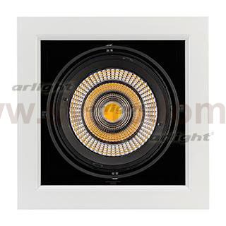 Светильник CL-KARDAN-S190x190-25W Day4000 (WH-BK, 30 deg) Arlight 26499