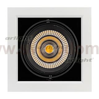 Светильник CL-KARDAN-S190x190-25W White6000 (WH-BK, 30 deg) Arlight 26500