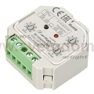 INTELLIGENT ARLIGHT Конвертер RF-сигнала DALI-307-MIX-IN (DALI-BUS, RF, PUSH) Arlight 26505