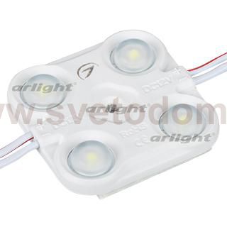 Модуль герметичный ARL-ORION-R20-12V Cool (2835, 4 LED)