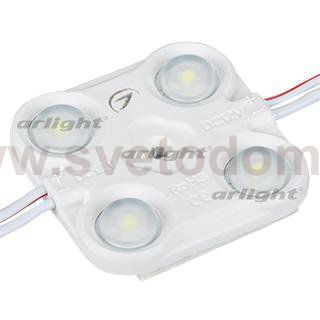 Модуль герметичный ARL-ORION-R20-12V Cool (2835, 4 LED)