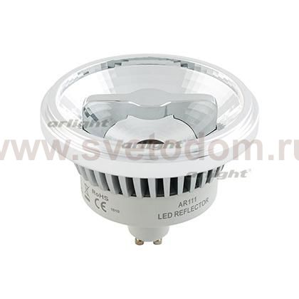Лампа AR111-FORT-GU10-15W-DIM Warm3000 (Reflector, 24 deg, 230V) Arlight 26878