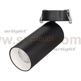 Светильник SP-POLO-BUILT-R65-8W Day4000 (BK-WH, 40 deg) Arlight 27247