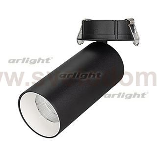 Светильник SP-POLO-BUILT-R65-8W Warm3000 (BK-WH, 40 deg) Arlight 27253